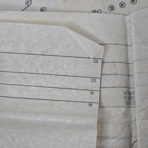 Simplicity 3706 1950s Poodle Skirt & Blouse Sewing Pattern | CUT | Size 16-22 - Picture 5 of 7